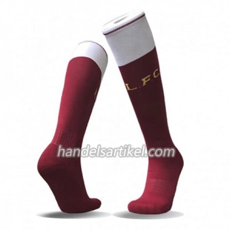 Liverpool 2017-18 Kinder Socken Heim Rot